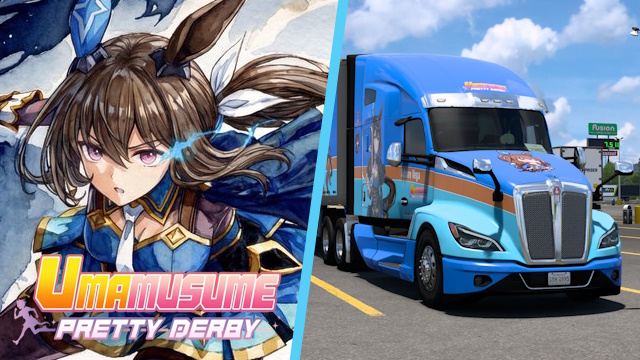 Kenworth T680 2022 Admire Vega - Uma Musume: Pretty Derby [Combo Skin]