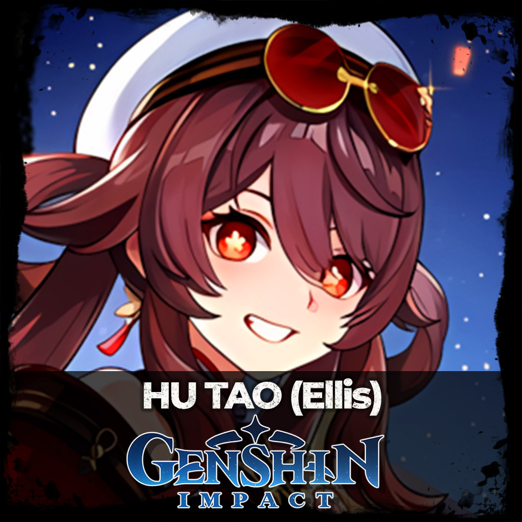 Hu Tao - Cherries Snow-Laden [Genshin Impact] : Ellis
