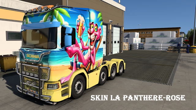 skin la panthere rose