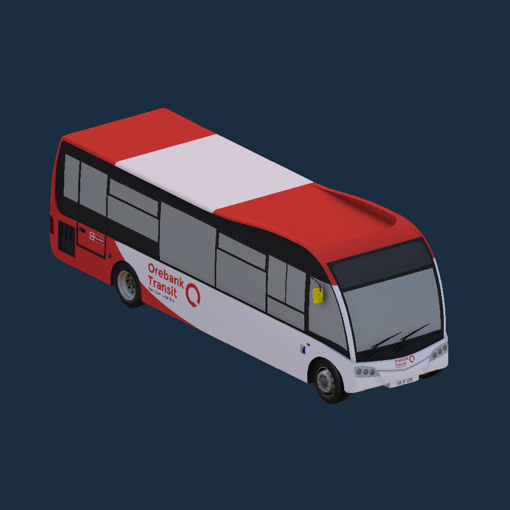 Optare Solo Orebank (M890) Coaches - Transit Livery