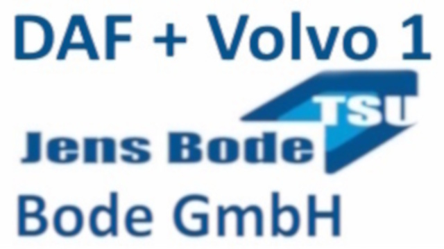 Jens Bode-Bode GmbH LKWs  DAF-VOLVO 1