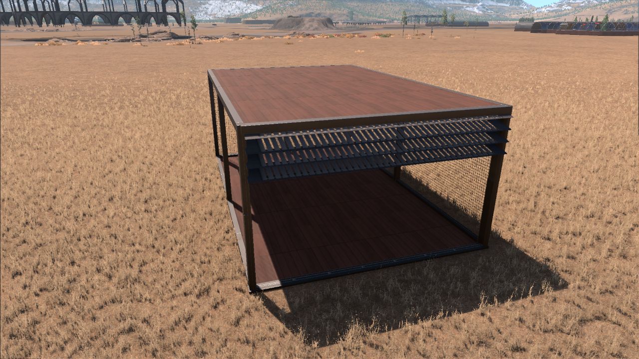 Medium animal stable