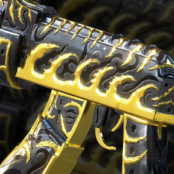 Midas | AK47 (Cut Sights)
