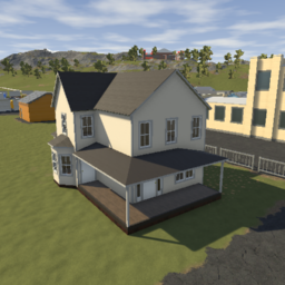 1930's 2 floor house (unfurnished)