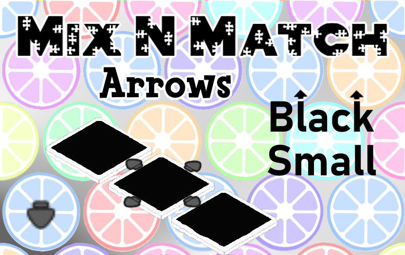 MixN'Match Arrows Black Small OJ