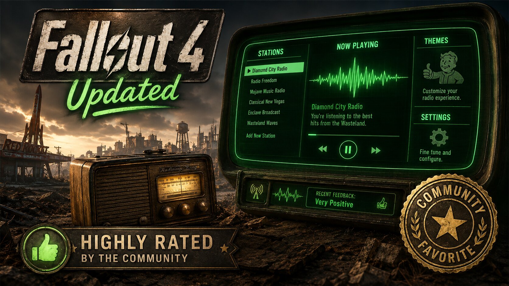 Fallout New Vegas Radio v5.1 (2026) – Garry's Mod Mod