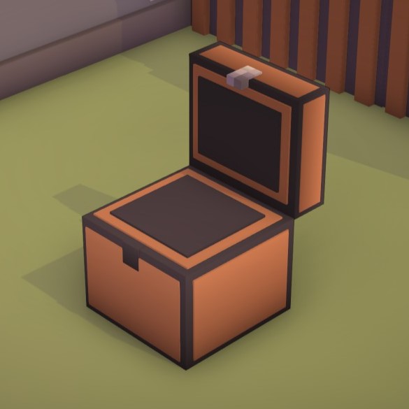 Minecraft Chest Open