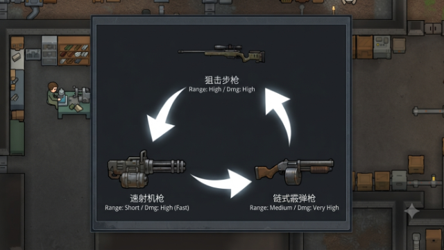 GUN Tactical Rifle 可转换原版武器 mod preview for RimWorld