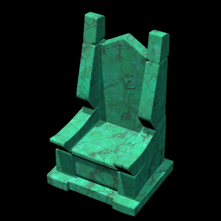 Throne, Jade (Nephrite)