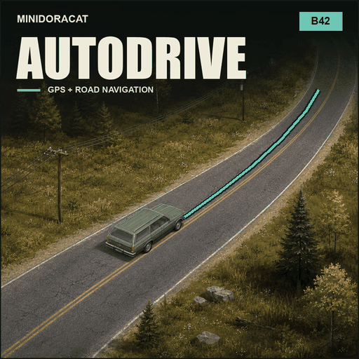 Minidoracat MiniMap - AutoDrive for B42 – Project Zomboid Mod