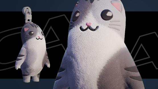 Charm | Kitty (Gray)
