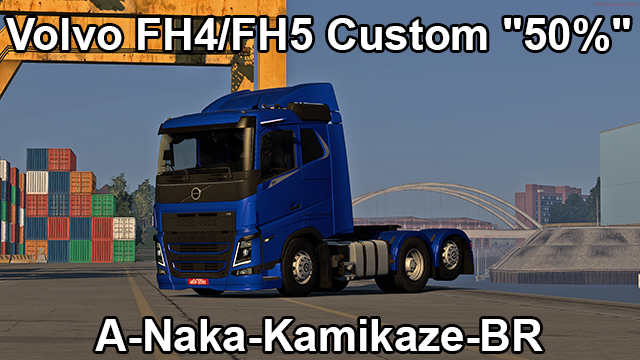 Volvo FH4/FH5 ,Custom "50%" TruckersMP TMP (A-Naka)