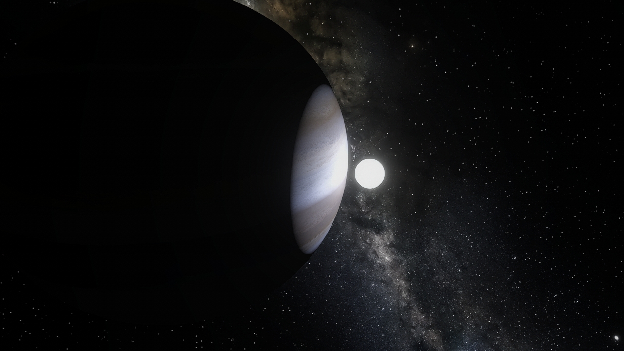 Jupiter and Sirius B