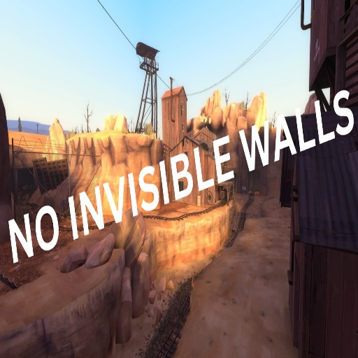 Dustbowl with no invisible walls – Team Fortress 2 Mod