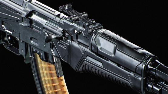 AK47 | NEXTGEN Tactics - Black Transparent