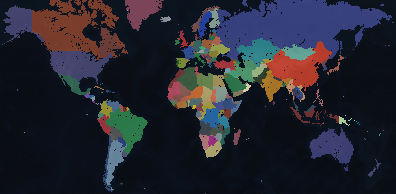 New Borders 2030 Year: 2030 New Scenario