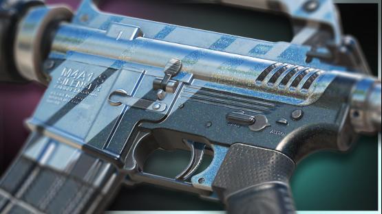 M4A1-S | Black Mamba (Glitter)