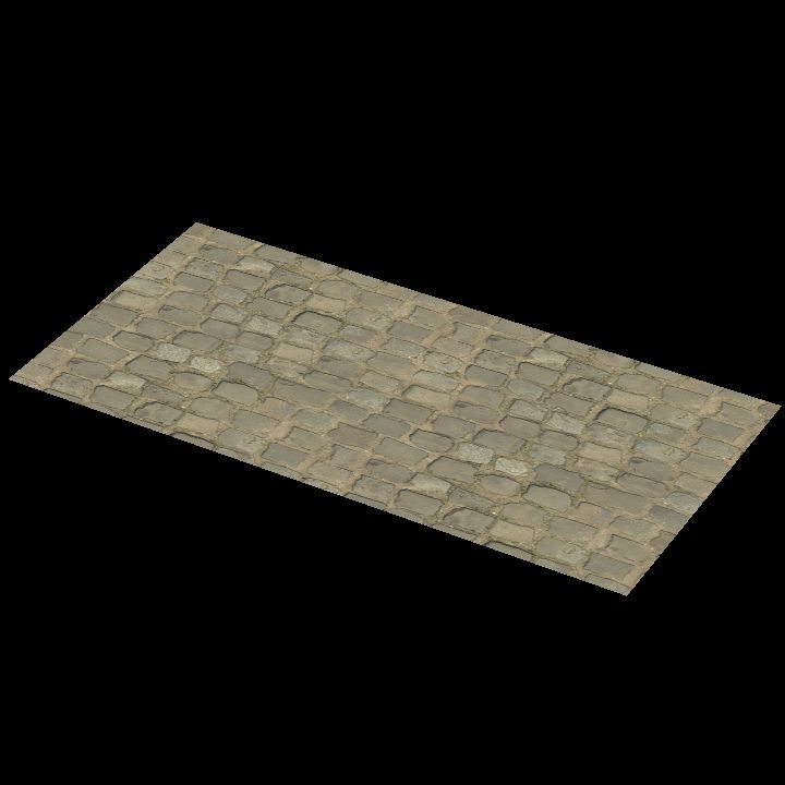 Cobbled road - Straight 2