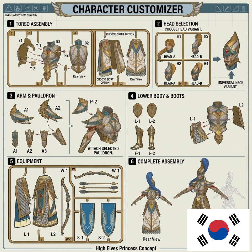 Character Customizer korean