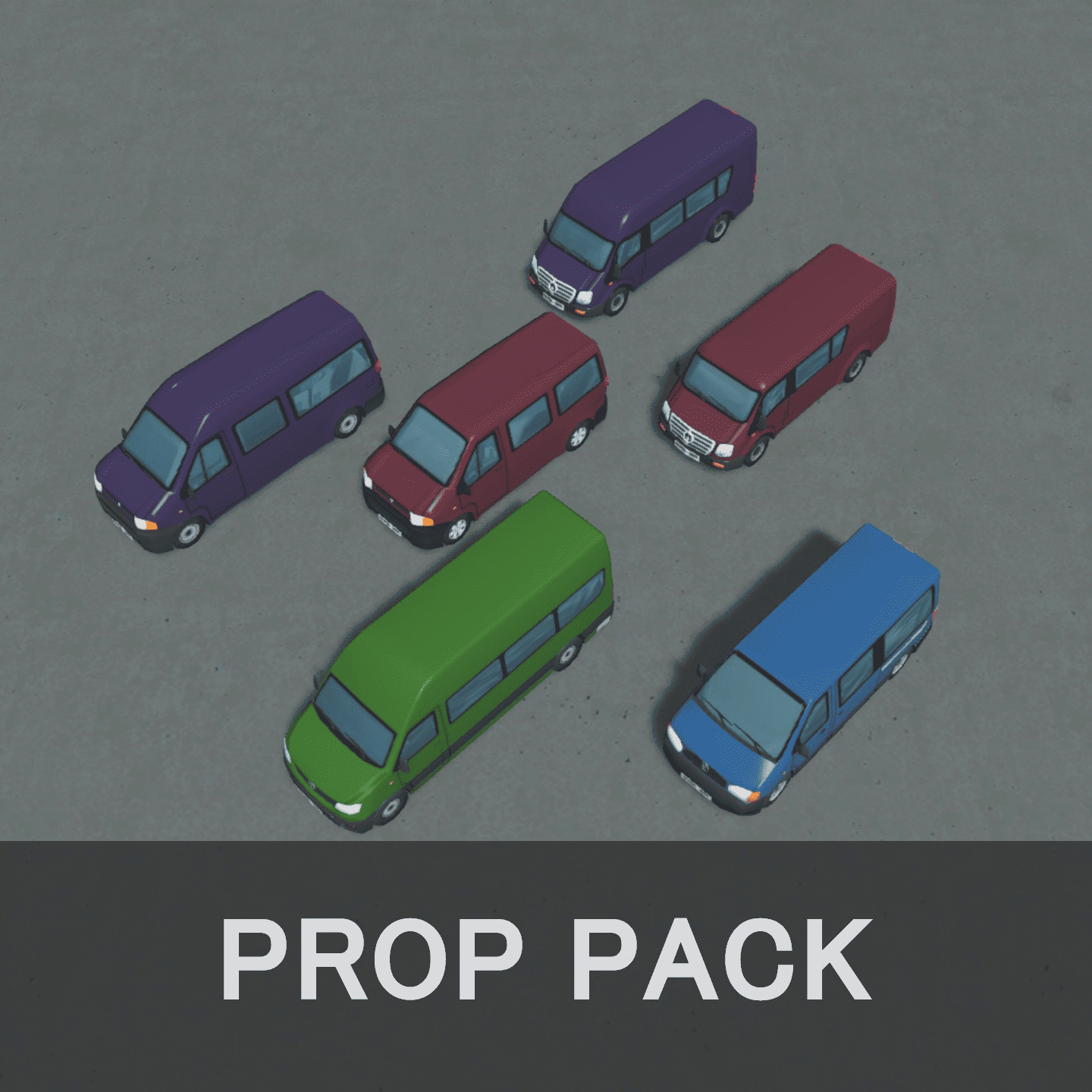 Private Minibuses - Prop Pack