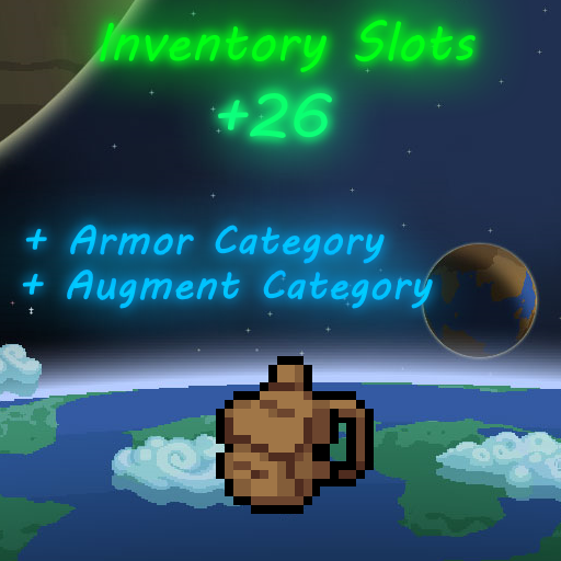 More Inventory Slots +26 +2 Categories