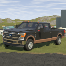 2020 Ford F-250 XL Bed King Ranch [Low Poly]