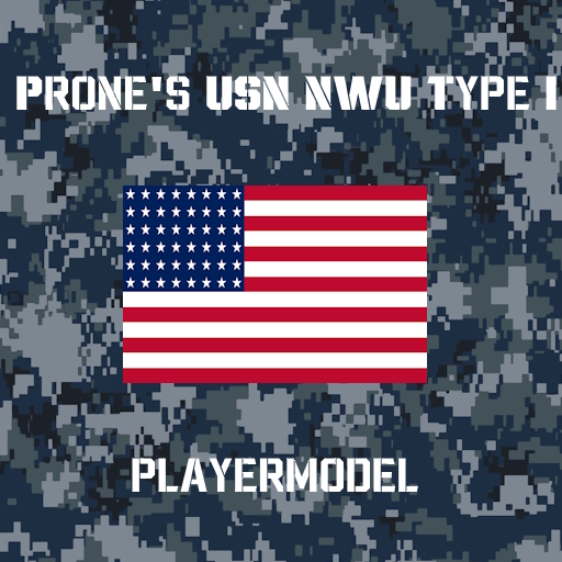 Prone's USN NWU Type I Playermodel preview