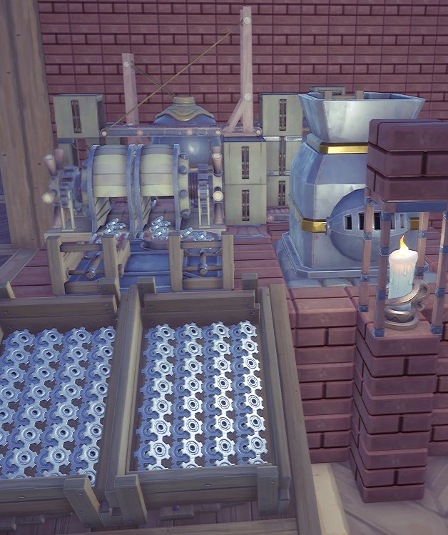 [lv6]steel gear : Freshly made items