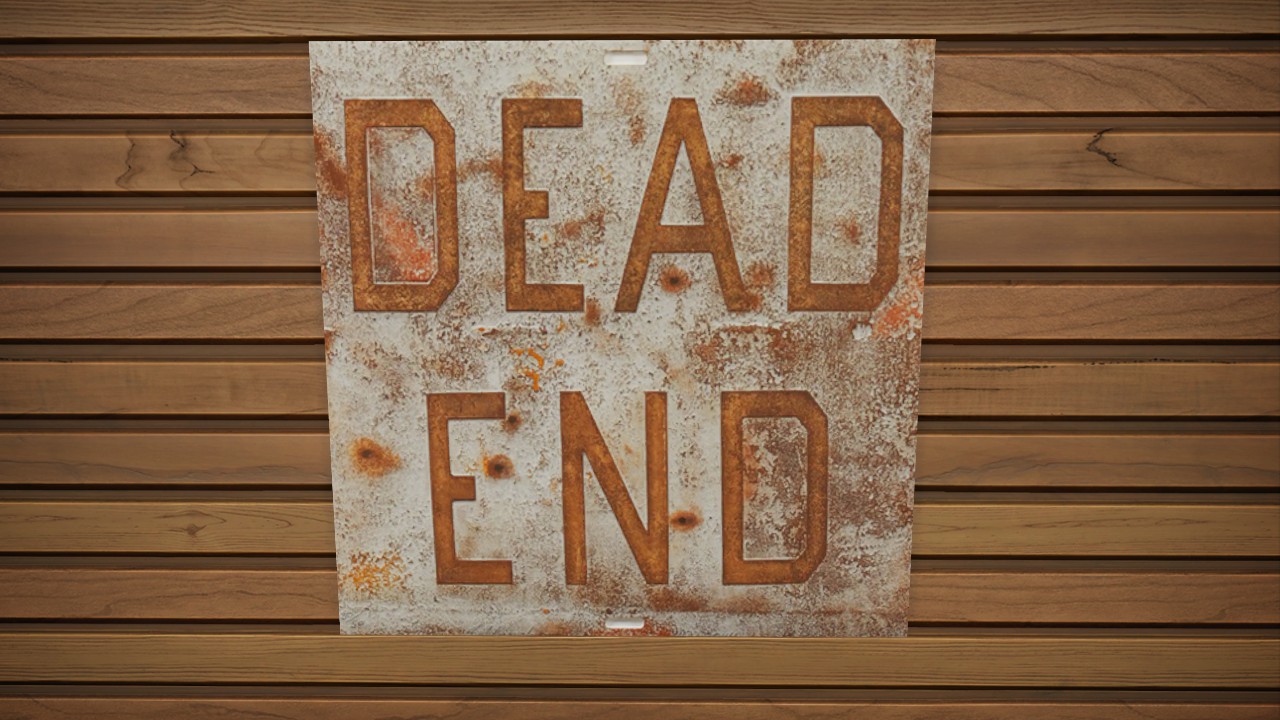 KPR - Dead End Sign 1