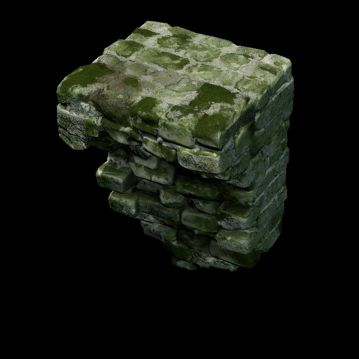 Crumbling Stone Platform