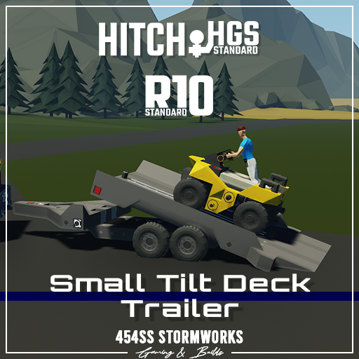 Small Vehicle Tilt Deck Hitch Trailer (HGS/SIBTaT)