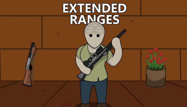Extended Ranges mod preview for RimWorld