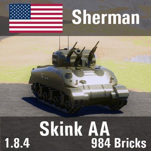 Steam Workshop::Tank AA, 20mm Quad, Skink