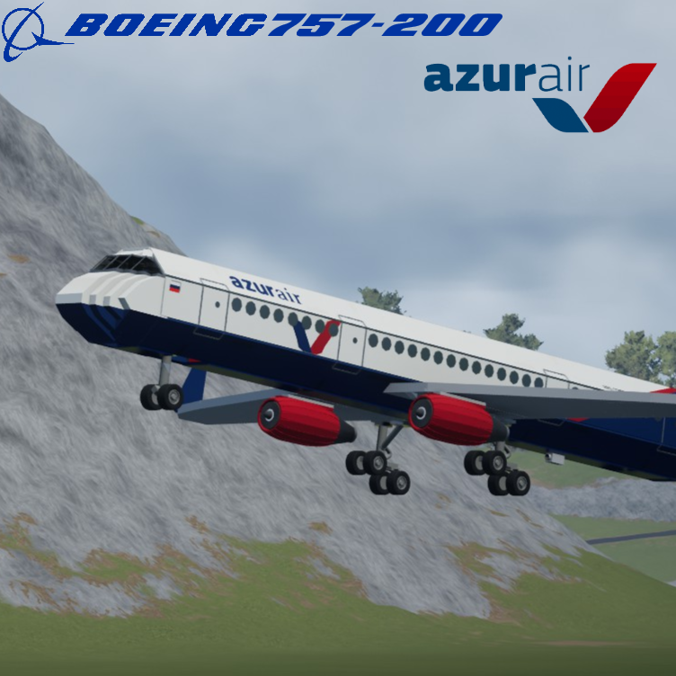 Softbody AIR LINER Boeing 757-200 Azur Air