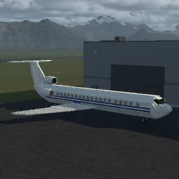 Softbody AIR LINER Boeing 727-200 Crash Test