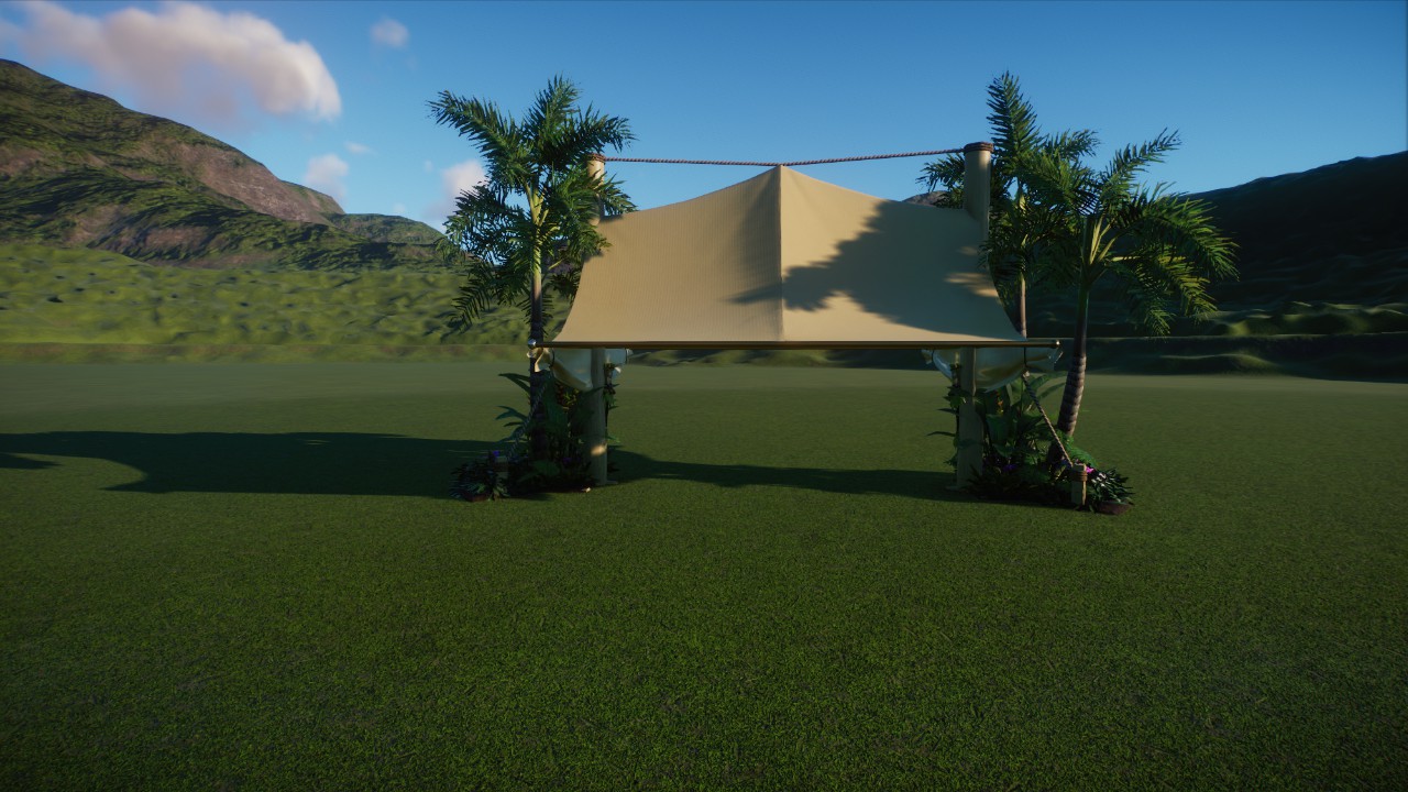 Tropical Party Path Shade