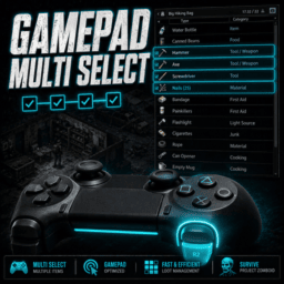 Gamepad / Controller MultiSelect Build 42.21