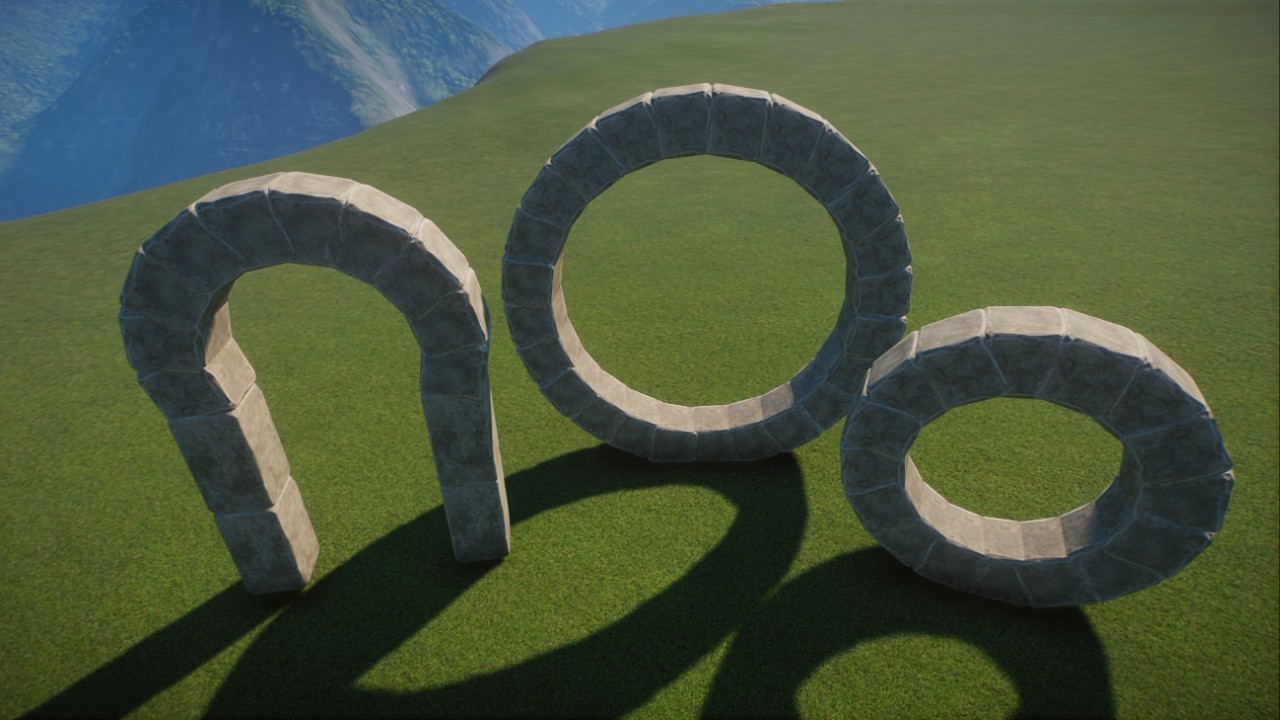 DeaTemple Zoo - Set Arches