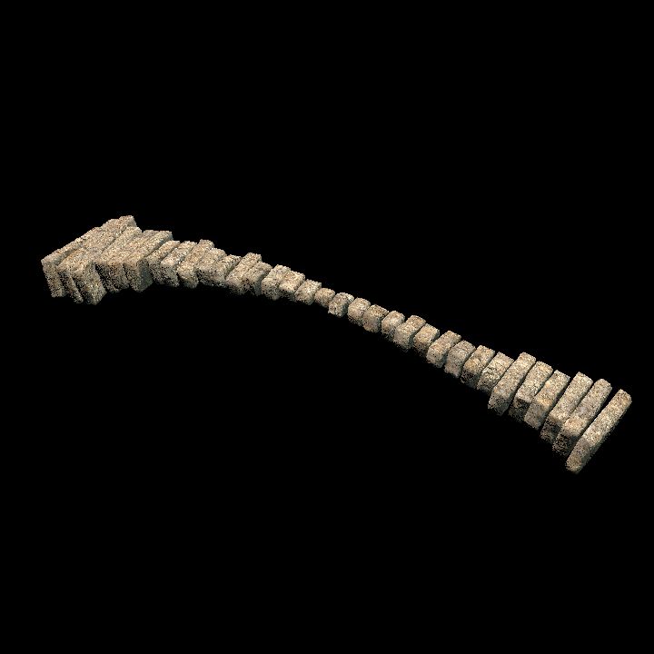 Stone slab bridge 4
