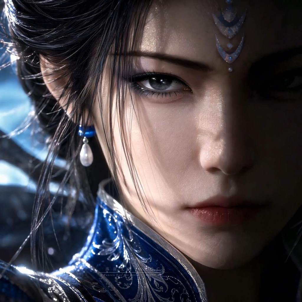 南宫阙面部特写-凡人修仙传-落雨无声 preview