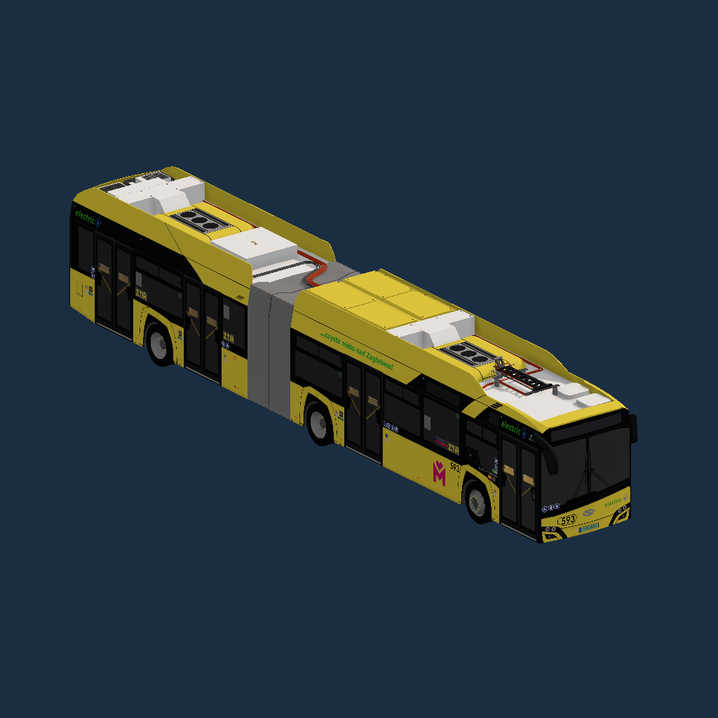 PKM Sosnowiec #593 - Solaris Urbino 18 IV Electric