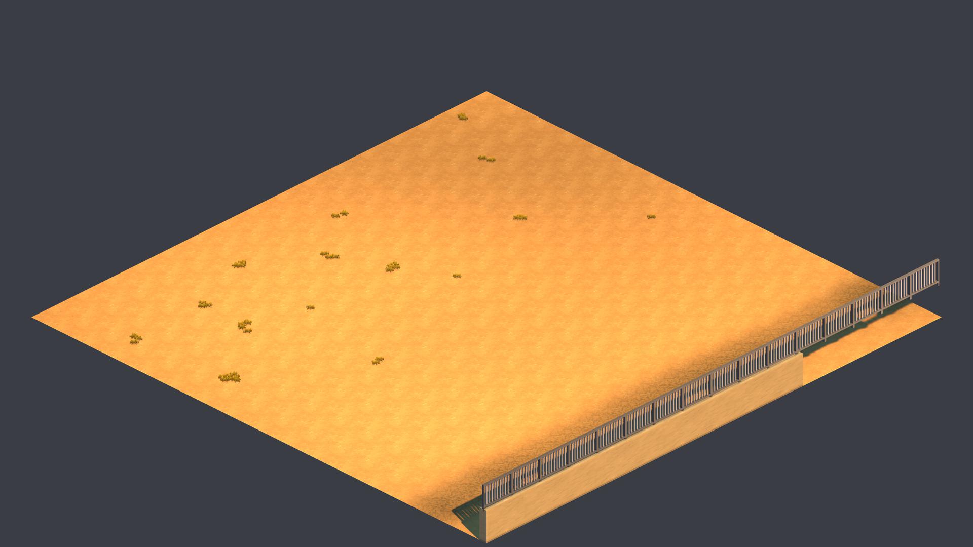 Airport desert wall.tile