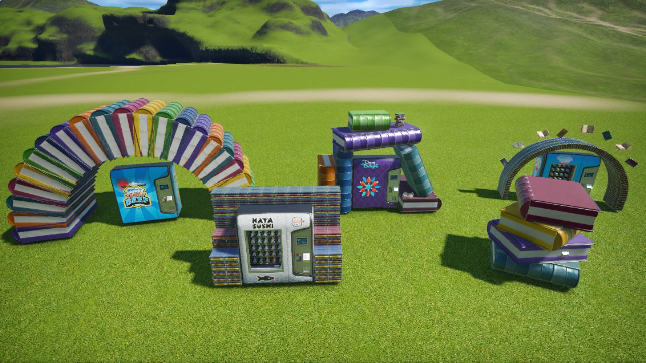 Booklover Vending machine collection