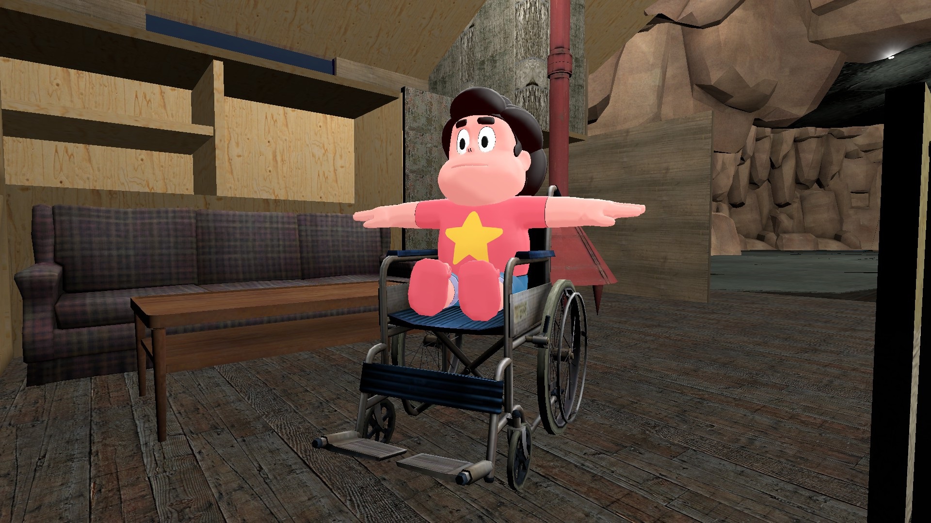Steven in Wheelchair