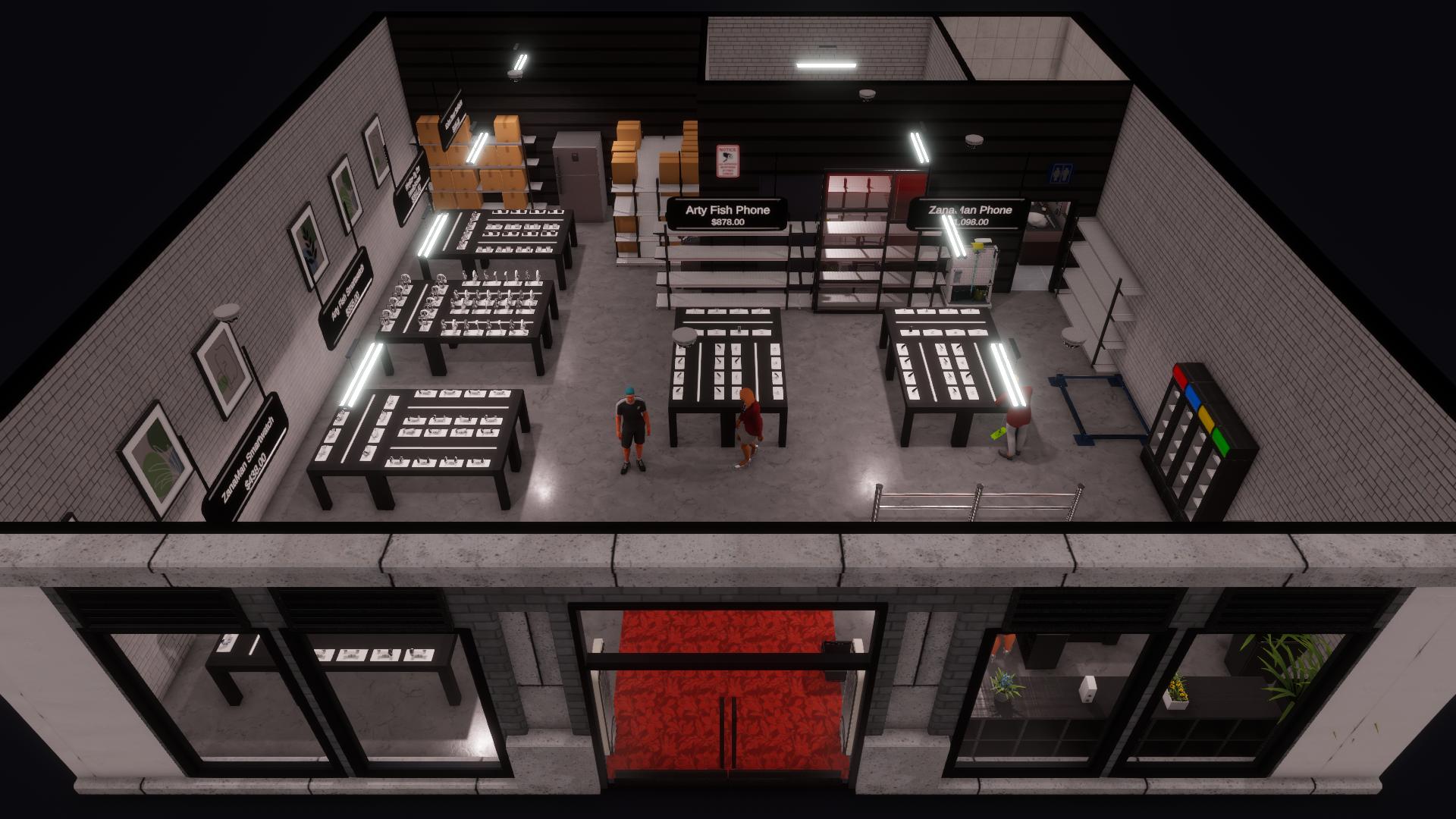 C1 Electronics Store black U 0,9