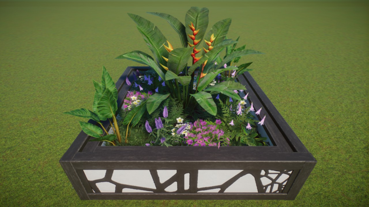 New World Mini Tropical Planter