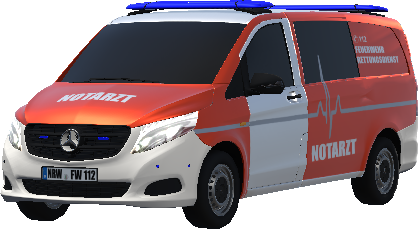 Stadtneutraler Notarzt Skin angelehnt an die Bochumer Feuerwehr
