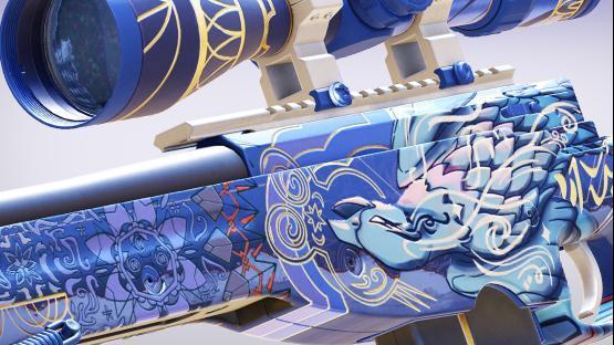 AWP | Fairy Tales Midnight blue ( Classified )
