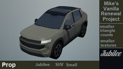 jubilee suv small prop
