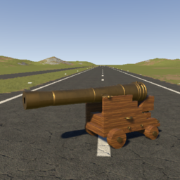 36 Pound Naval Brass Gun by Uncle T